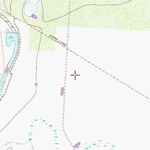 Topographic Map of Palo Alto Battlefield National Historical Park, TX