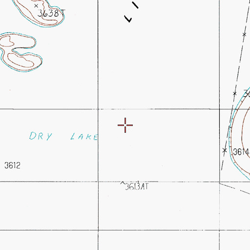 Topographic Map of Linda Lake, TX