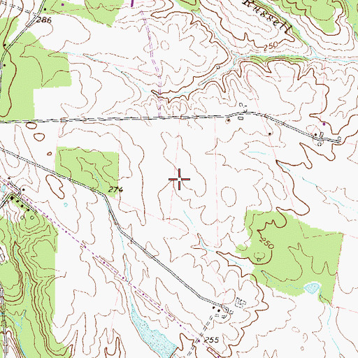 Topographic Map of Ashburn Village Shopping Center, VA