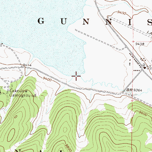 Topographic Map of Willow Creek, CO