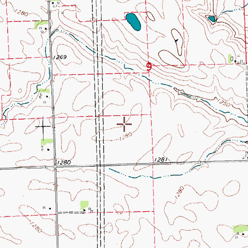 Topographic Map of Jalapa Post Office (historical), NE