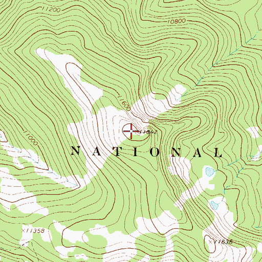 Topographic Map of Lime Ridge, CO