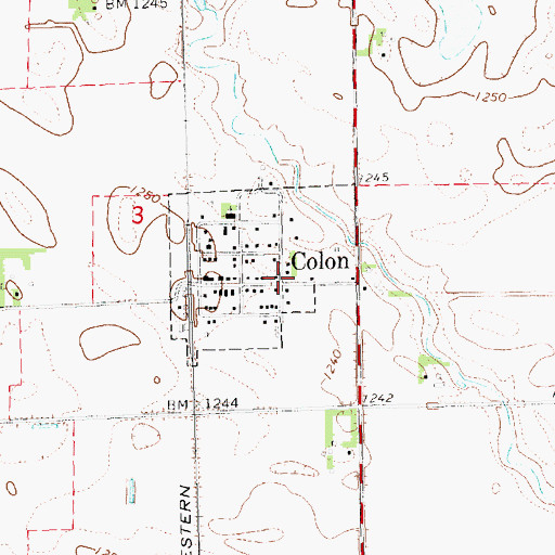 Topographic Map of Cathedral of Praise, NE