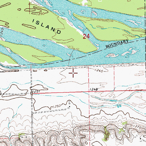 Topographic Map of Bramble State Wildlife Management Area, NE
