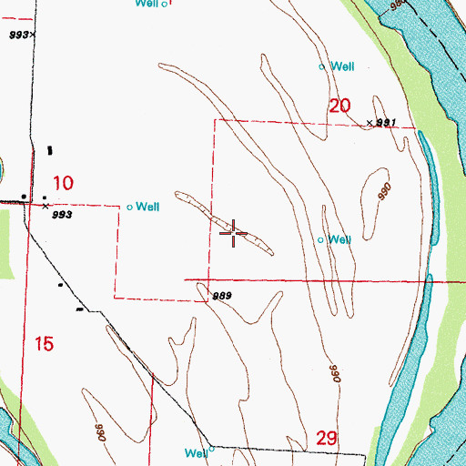 Topographic Map of Boyer Chute Trails, NE