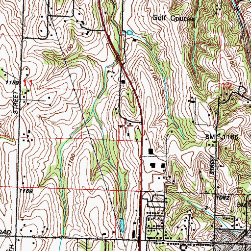 Topographic Map of New Life Assembly of God Church, NE