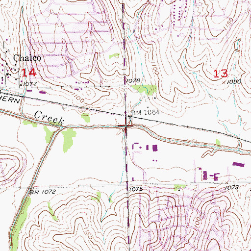 Topographic Map of Millard Highway Fifty Trail, NE