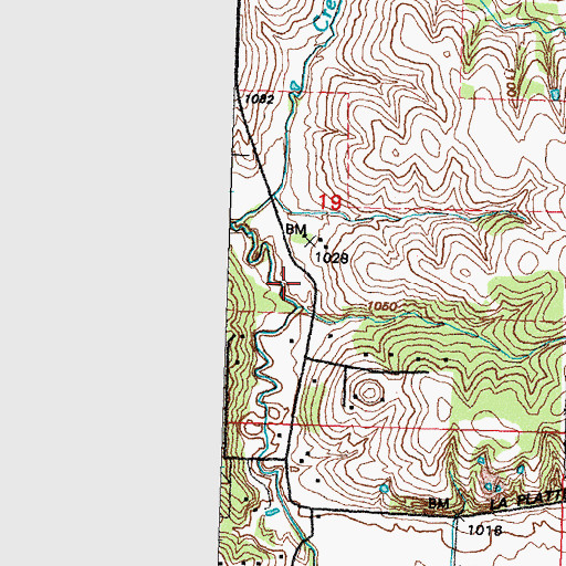 Topographic Map of Merrill Mission (historical), NE