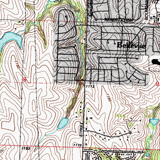 Topographic Map of Saint Matthew the Evangelist Catholic Church, NE