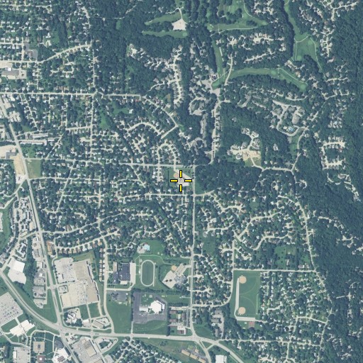 Aerial/Satellite Image of CHAP School, NE