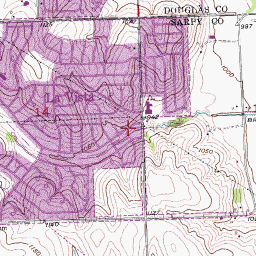 Topographic Map of Champion Park, NE