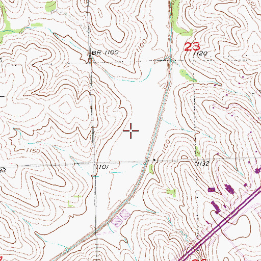 Topographic Map of Wehrspann Lake, NE