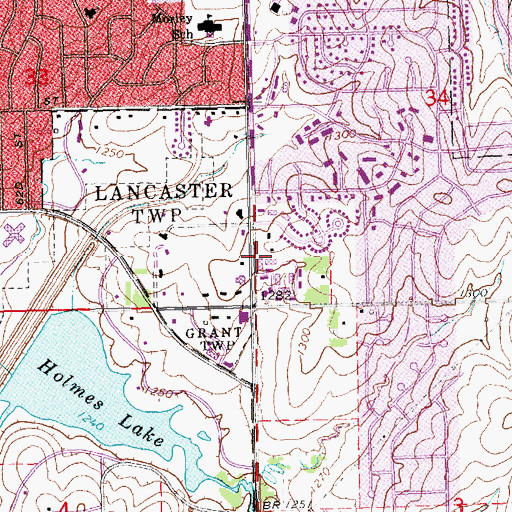 Topographic Map of Family Dentistry Center, NE
