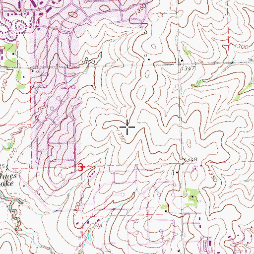 Topographic Map of Good Shepherd Presbyterian Church, NE