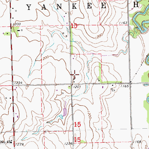 Topographic Map of Faith Orthodox Church, NE