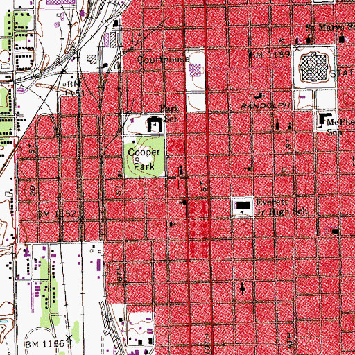 Topographic Map of Zion Presbyterian Church, NE