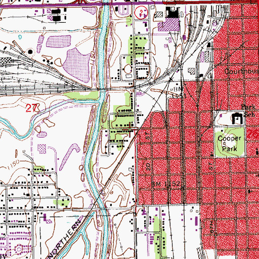 Topographic Map of First German Congregational Church, NE