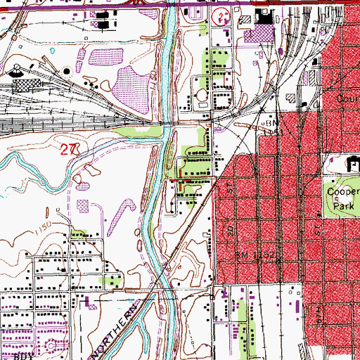 Topographic Map of Buddhist Community of Lincoln Church, NE