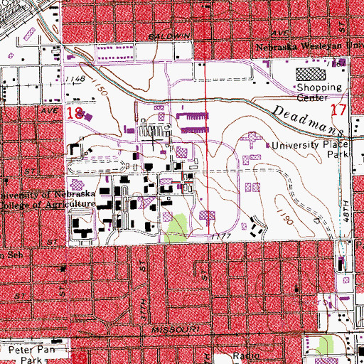 Topographic Map of Forage Insect Laboratory, NE