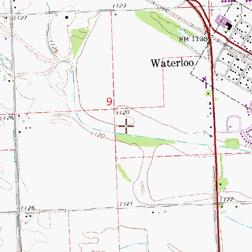 Topographic Map of Primrose Post Office (historical), NE