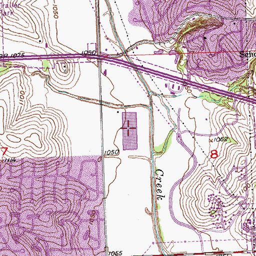 Topographic Map of Dialysis Clinic Incorporated, NE