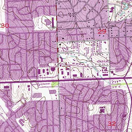 Topographic Map of Arbor Family Care Center, NE