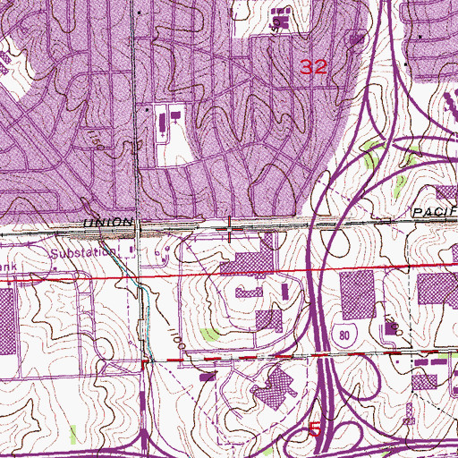Topographic Map of Nasco, NE