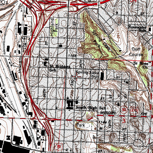 Topographic Map of Christ Gospel Tabernacle Church, NE