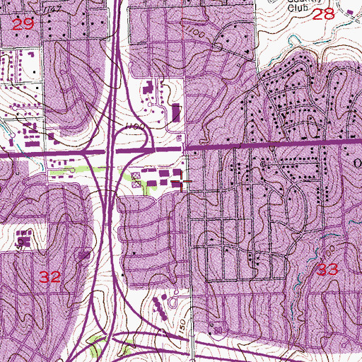 Topographic Map of Blum Chiropractic Office, NE