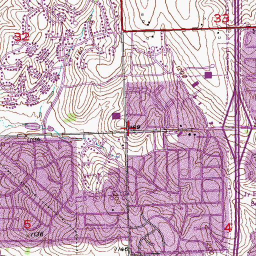 Topographic Map of Physicians Clinic, NE