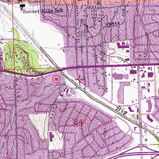 Topographic Map of Arbor Heights Family Medicine Center, NE
