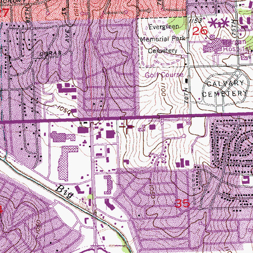 Topographic Map of Heartland Chelation Clinic, NE