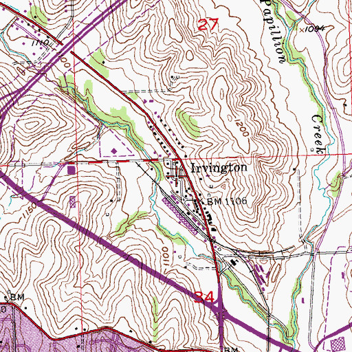 Topographic Map of Christ is Lord Church, NE