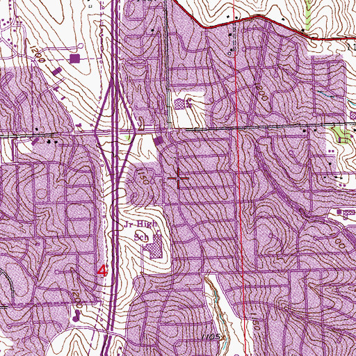 Topographic Map of Sovereign Grace Church, NE
