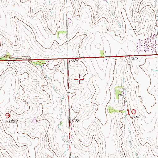 Topographic Map of Saint Stephen the Martyr School, NE