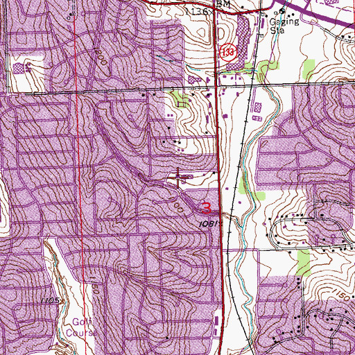 Topographic Map of Saint James Seton School, NE