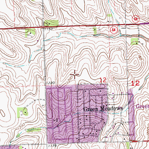 Topographic Map of The Champions Club, NE