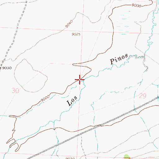 Topographic Map of Trail Creek, CO