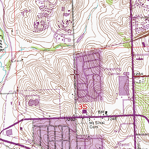 Topographic Map of Stillmeadow Park, NE