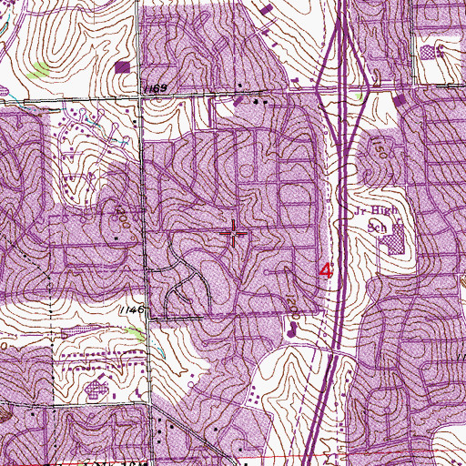 Topographic Map of Sunnyslope Park, NE