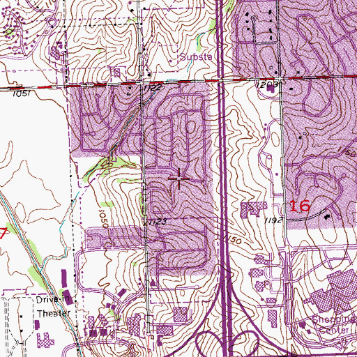 Topographic Map of Lee Valley Park, NE