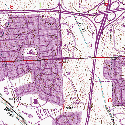 Topographic Map of Signal Hill Park, NE