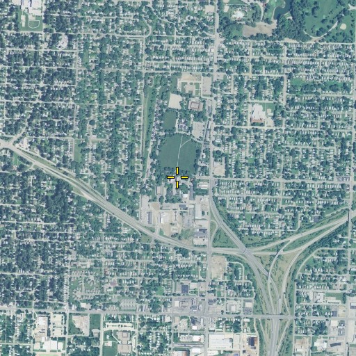 Aerial/Satellite Image of Administration Building, NE