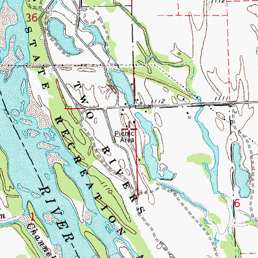 Topographic Map of Caboose Park, NE