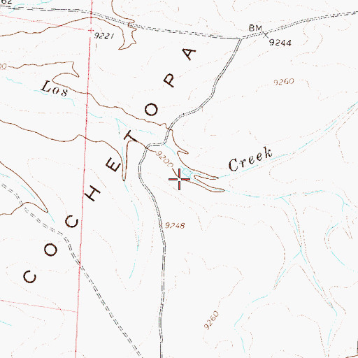 Topographic Map of Texas Creek, CO