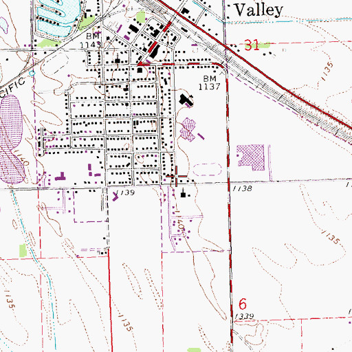 Topographic Map of Physicians Clinic, NE