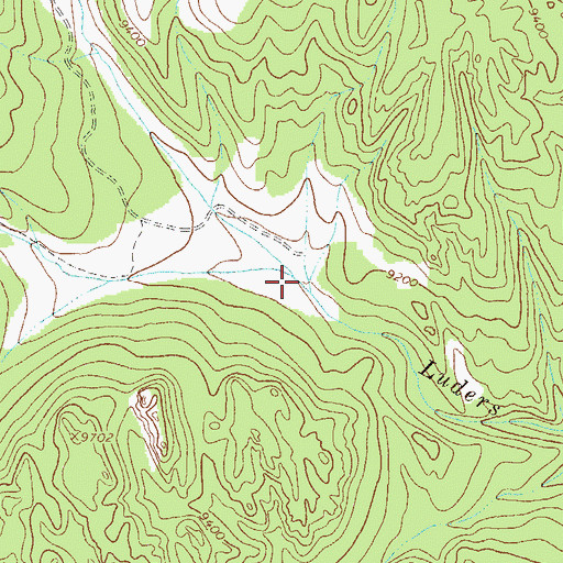 Topographic Map of Jakes Creek, CO