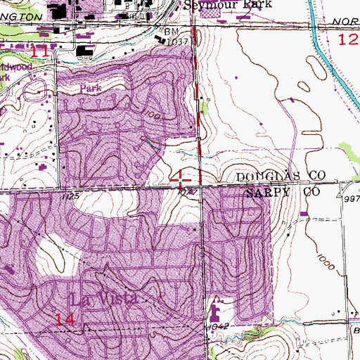 Topographic Map of Caring Dental Place, NE