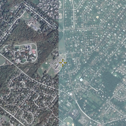 Aerial/Satellite Image of Maple Glen Elementary School, PA