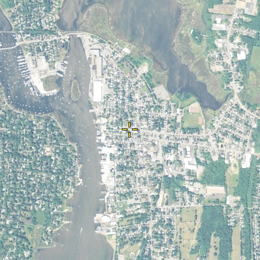 Aerial/Satellite Image of Carousel Nursery, RI